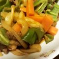 サトモユリア's cooksnap of when they made 牛こまの焼き肉…炒め玉ねぎ….