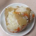 酒饅頭☆彡's cooksnap of when they made 簡単たけのこ混ぜご飯.