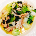 ぷーさん's cooksnap of when they made チンゲン菜 長ネギ 玉ねぎの 塩炒め！.