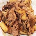 なむむ36's cooksnap of when they made 舞茸と山芋のベーコン炒め.