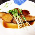 ゆっこ～'s cooksnap of when they made ブリ(鰤)の照り焼き＊ネギも美味しい♪.