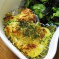 hamuchan's cooksnap of when they made お弁当にぴったり☆焼きポテサラ♪.