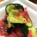 anri0128's cooksnap of when they made 超簡単！叩きキュウリの梅くらげ和え♪.
