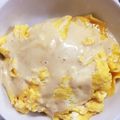 777kumi's cooksnap of when they made ＊ガーリックライスの和風オムライス＊.