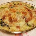オルポジ子's cooksnap of when they made ウインナーとほうれん草のドリア.