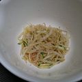 あゆ3510's cooksnap of when they made 箸休めにもやしときゅうりの甘酢和え.