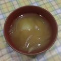 ラリー＆サラ's cooksnap of when they made 玉ねぎ、ジャガイモの味噌汁.