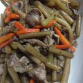 真愛ママ's cooksnap of when they made ふきと豚肉のこっくりきんぴら.