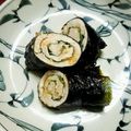 orivernon's cooksnap of when they made ささみの梅しそ海苔巻き焼き.