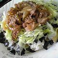 しおとも's cooksnap of when they made レタス☆豚丼.