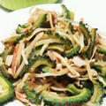くみぞーう's cooksnap of when they made もやしとゴーヤのシンプル炒め.