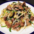 く〜じら♪'s cooksnap of when they made 【簡単】砂肝のモヤシ野菜炒め.