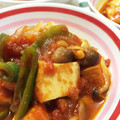＊ぺるしゃん＊'s cooksnap of when they made 厚揚げと野菜のトマト煮.