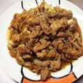 ゆーきち！'s cooksnap of when they made 新玉ねぎ入り〜豚の生姜焼き.