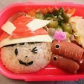 けい♥️'s cooksnap of when they made こどもの日★兜くんと鯉のぼり弁当.