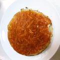 chocolatmo's cooksnap of when they made じゃがいものカリカリチーズ焼き.