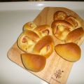 なのはなのんこ's cooksnap of when they made ＨＢ食パン材料で★ベーコンチーズエピ.