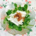 kyonmi's cooksnap of when they made さっぱり♪豆苗と長芋の梅サラダ.