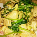 ｸｯｷﾝｸﾞﾏﾏ's cooksnap of when they made 三つ葉の香り♡豚肉と三つ葉のあっさり炒め.