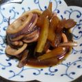 りーたみ's cooksnap of when they made おつまみになるよ！イカの甘辛煮.