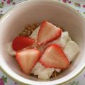 mario大好き's cooksnap of when they made グラノーラ☆苺蜂蜜ヨーグルト.