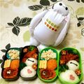ダイハヤママ's cooksnap of when they made ベイマックス キャラ弁♡.