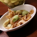 cocoりえ's cooksnap of when they made ✿お豆とハリハリ漬けの簡単和え✿.
