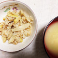 おせるさん's cooksnap of when they made 濃いめ我が家の白だしタケノコ御飯覚え書き.