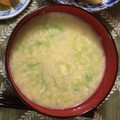 Honzie's cooksnap of when they made 母の味　山芋のとろろ汁.