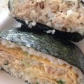 はなこ♡12's cooksnap of when they made 親子で簡単！おにぎらず☆.