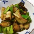 涼ママらぐまん's cooksnap of when they made なすとピーマンのしょうがポン酢いため.