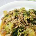 きょろすけ0u0's cooksnap of when they made ✿ひき肉キャベツ(u‿u✿).