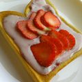 野菜のはたけ's cooksnap of when they made ハウスに感謝！簡単激旨フルーチェトースト.