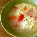 Riyusa's cooksnap of when they made 簡単！減塩！トマトと卵の中華スープ.