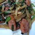 keku's cooksnap of when they made シャキっとじゃがニラ炒め.