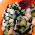 栄養士のLily's cooksnap of when they made 長芋ときゅうりのあっさり和風サラダ.