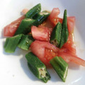 i_waka's cooksnap of when they made 簡単過ぎ☆トマトとオクラのさっぱりサラダ.