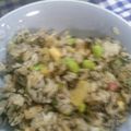 ナラベル's cooksnap of when they made 卵なし！あっさり！ひじきの和風チャーハン.