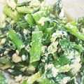aoiiiu's cooksnap of when they made 洗い物はボールと菜箸だけ！小松菜卵炒め風.