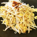 なぼっぴー's cooksnap of when they made もやしと卵炒めonラー油♡.