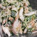 にゃんまま♪'s cooksnap of when they made カイワレと竹輪の胡麻マヨサラダ.