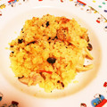 クックWJ5VO8☆'s cooksnap of when they made 簡単☆チキンと野菜ときのこのパエリア.