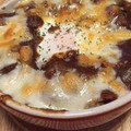 ももりん32's cooksnap of when they made 半熟卵ととろ～りチーズの焼きカレー.