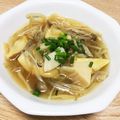 Cookieラボ's cooksnap of when they made 筍　もやし　きのこの　ピリ辛中華煮込み♪.