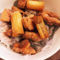 りんごん人's cooksnap of when they made フライパンで簡単★やきとり丼.