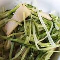 ♪kanapon♪'s cooksnap of when they made きのこと水菜のガーリックソテー.