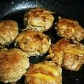 にこにこくうたん's cooksnap of when they made 鶏ごぼうつくね.