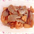 myumyuシンバ's cooksnap of when they made 母のお弁当☆ちくわとこんにゃくの甘辛煮.