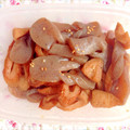 myumyuシンバ's cooksnap of when they made 母のお弁当☆ちくわとこんにゃくの甘辛煮.