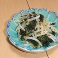 きらり流れ星's cooksnap of when they made もやしとわかめのナムル.